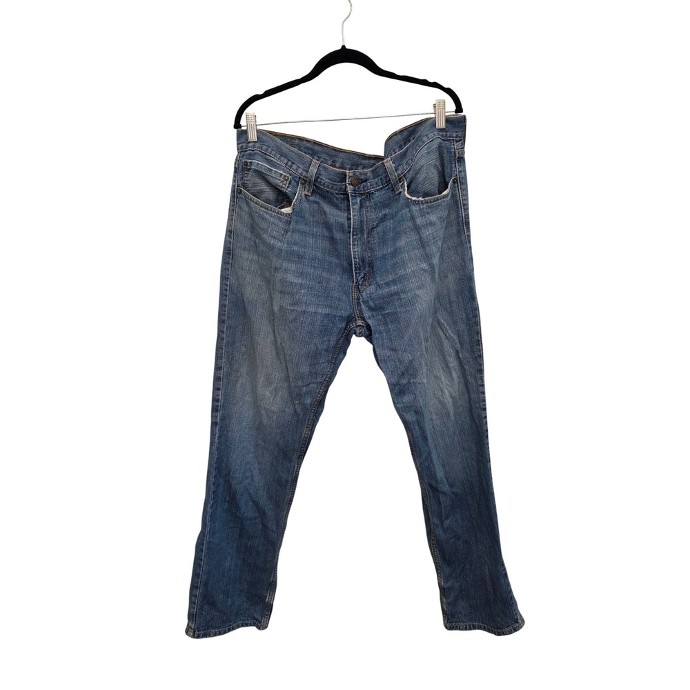 Levi's 559‎ Relaxed Straight Jeans 38x34 Light Wash 100% Cotton WaterLess Pants